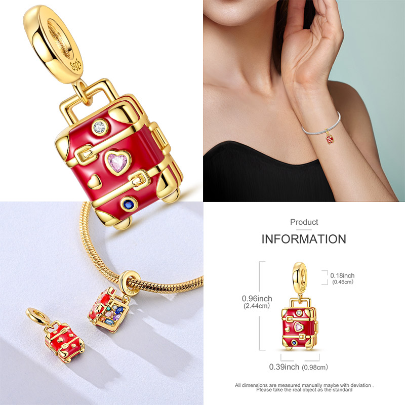 Travel Series Charms 925 Zilve - Jewelry Making Paris recensie en prijs