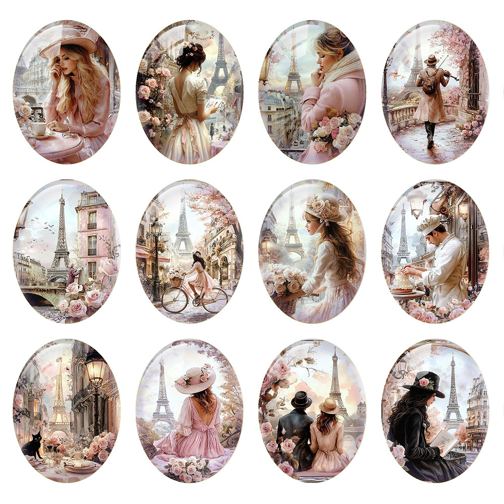 Willekeurig gemengde ronde/ova - Jewelry Making Paris recensie en prijs