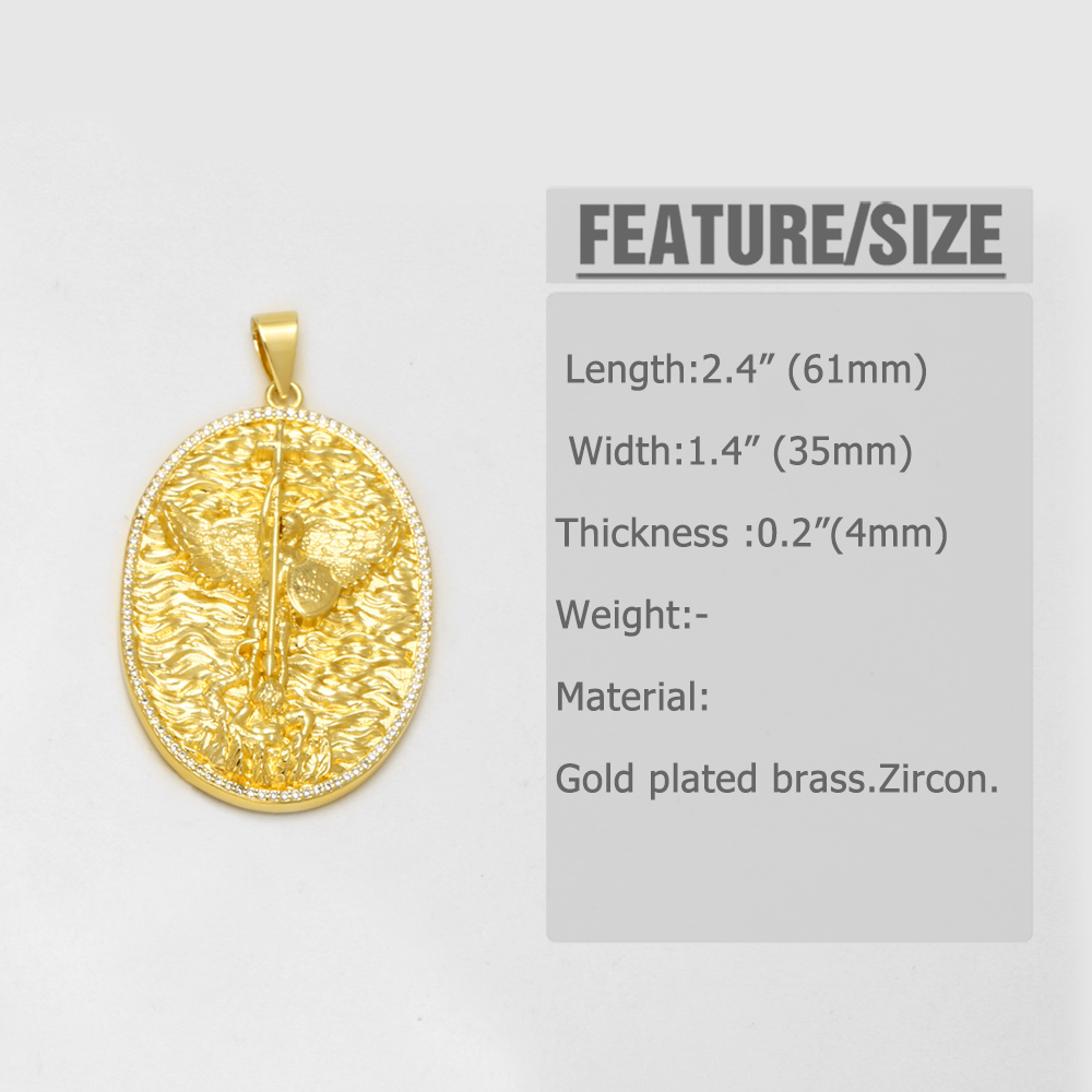 OCESRIO St Michael Medailles v - Jewelry Making Michaels recensie en prijs
