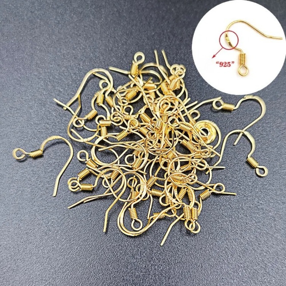 Vergulde oorhaakjes 100 stuks  - Jewelry Making Gold Wire recensie en prijs