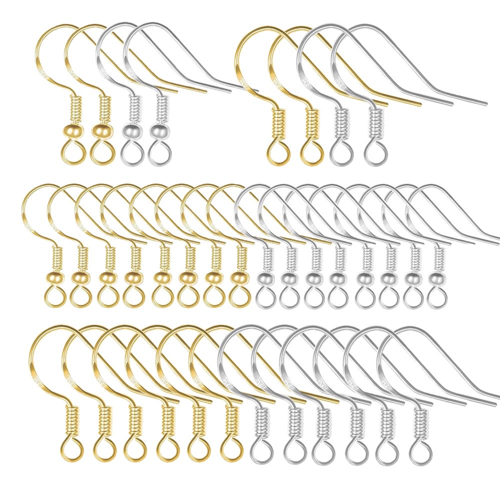 Vergulde oorhaakjes 100 stuks  - Jewelry Making Gold Wire recensie en prijs