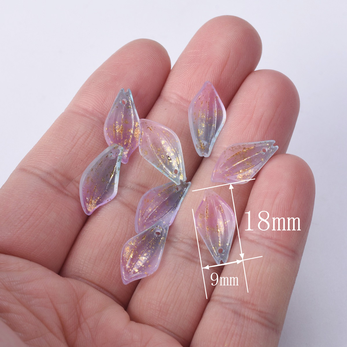 10 stks Bloemblaadje Vorm 18x9 - Jewelry Making Qc recensie en prijs