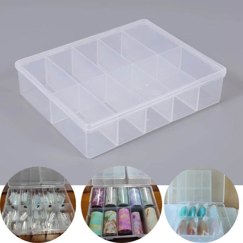 10 Grids Lege Clear Opbergdoos - Jewelry Making Organizer Box recensie en prijs