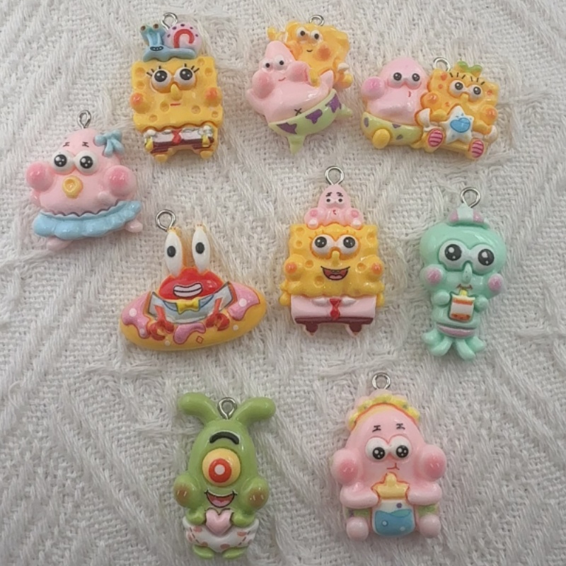 10 stuks cartoonhars hangers,  - Jewelry Making Earrings recensie en prijs