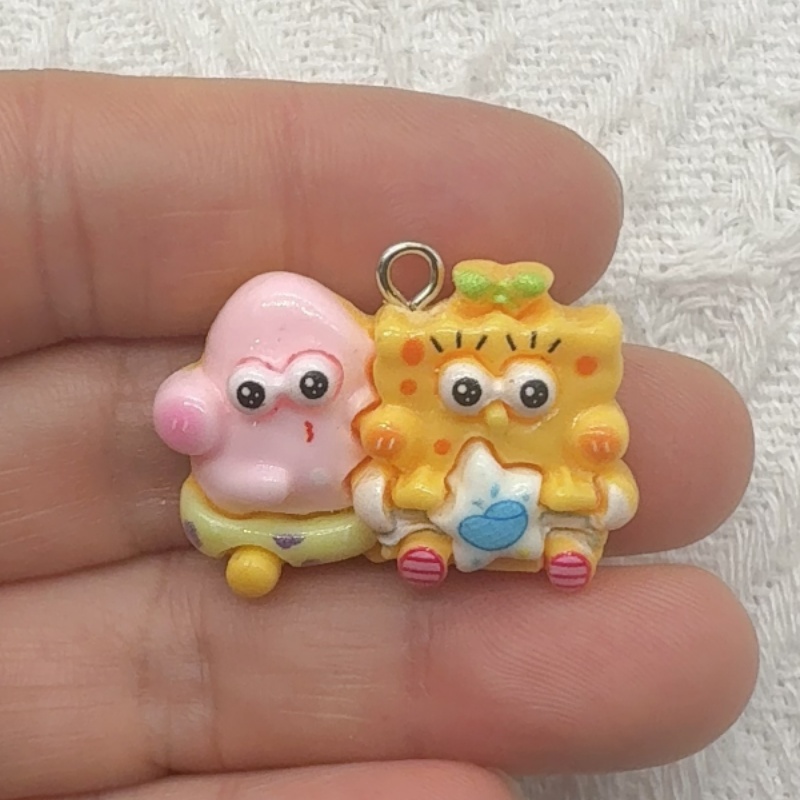 10 stuks cartoonhars hangers,  - Jewelry Making Earrings recensie en prijs