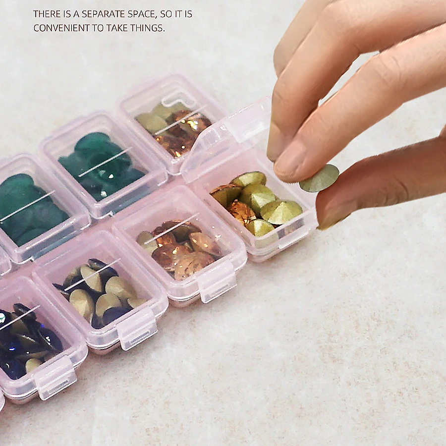 12 compartimenten plastic orga - Jewelry Making Organizer Box recensie en prijs