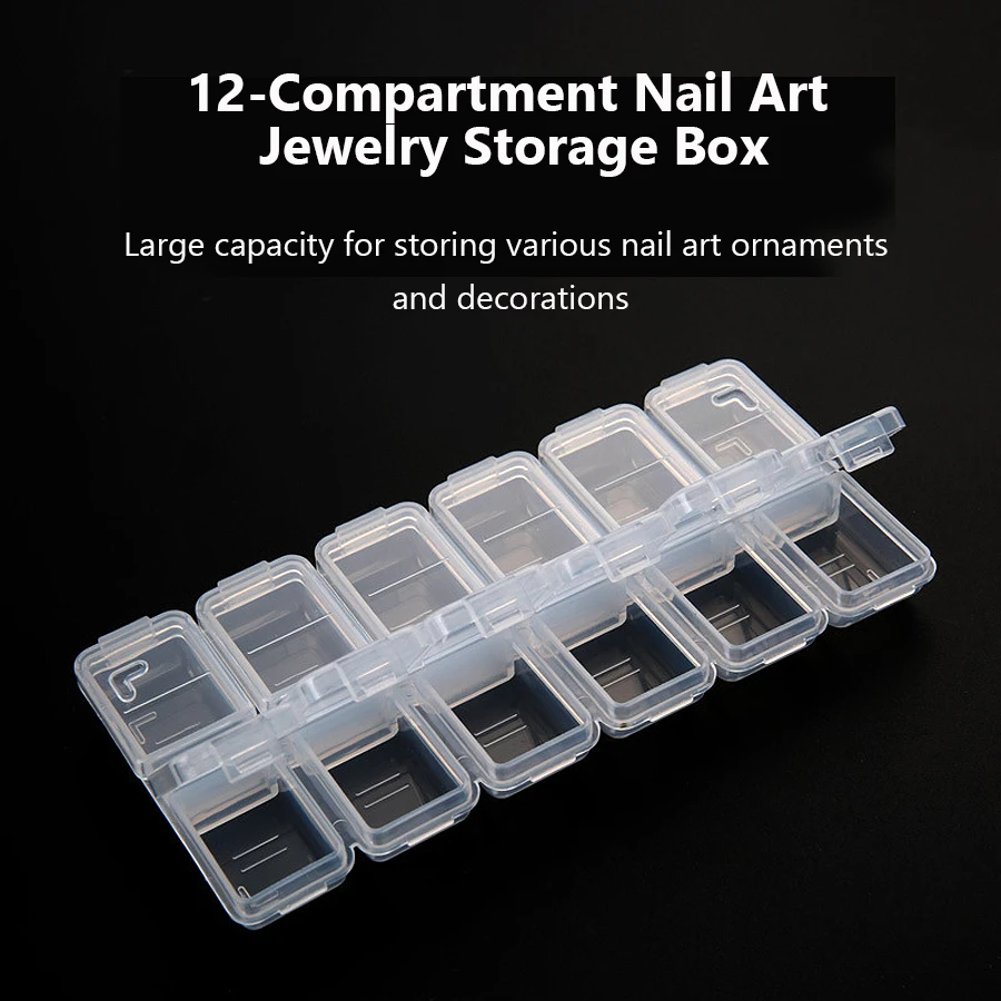 12 compartimenten plastic orga - Jewelry Making Organizer Box recensie en prijs