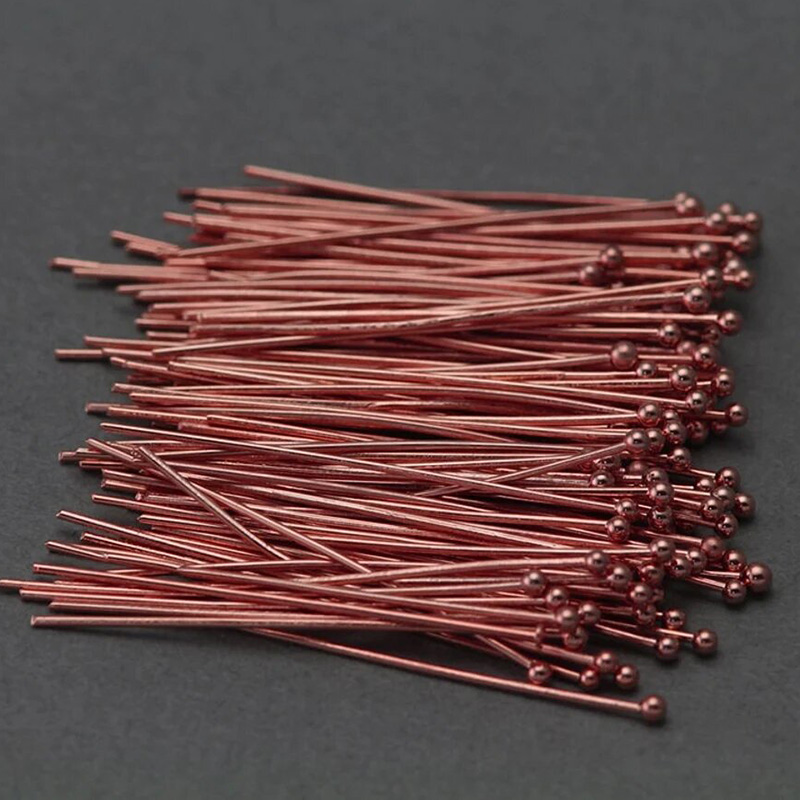 14K Rosegoud Gevulde Balhoofds - Jewelry Making Gold Wire recensie en prijs
