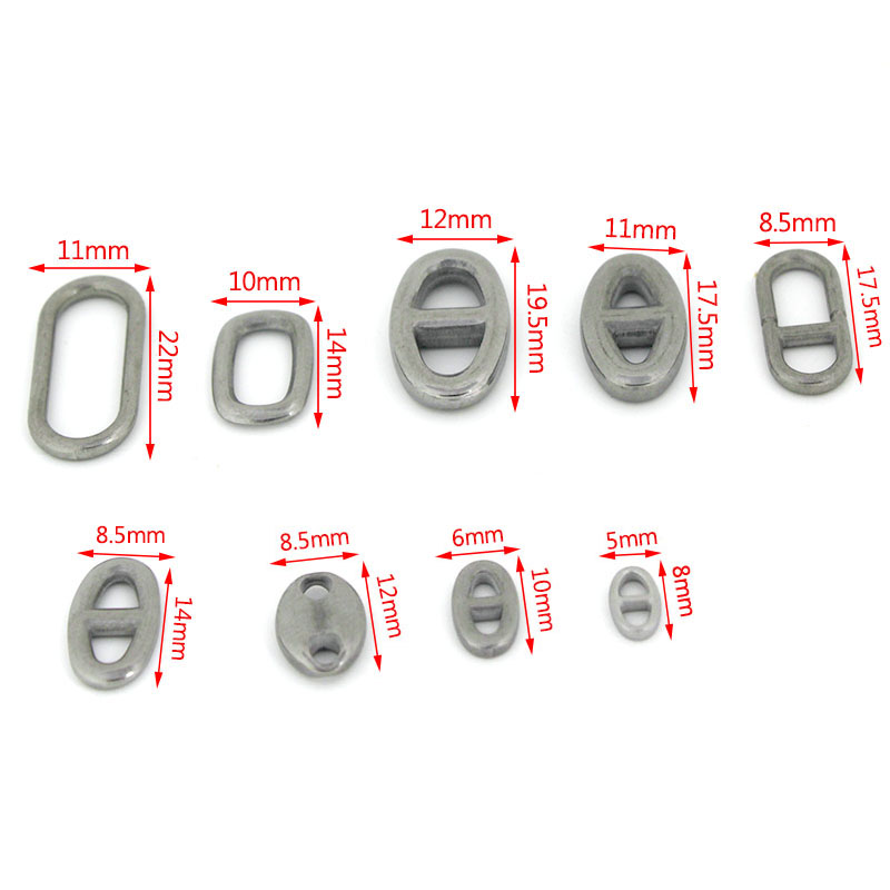 10 stuks roestvrij staal dubbe - Jewelry Making Metal Supplies recensie en prijs