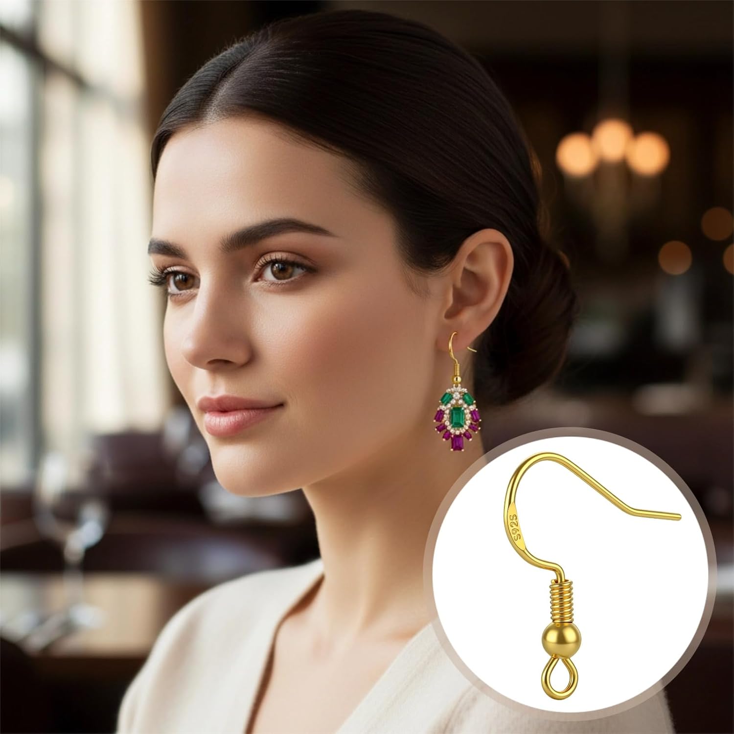 50 stuks vergulde 925 zilveren - Jewelry Making Gold Wire recensie en prijs