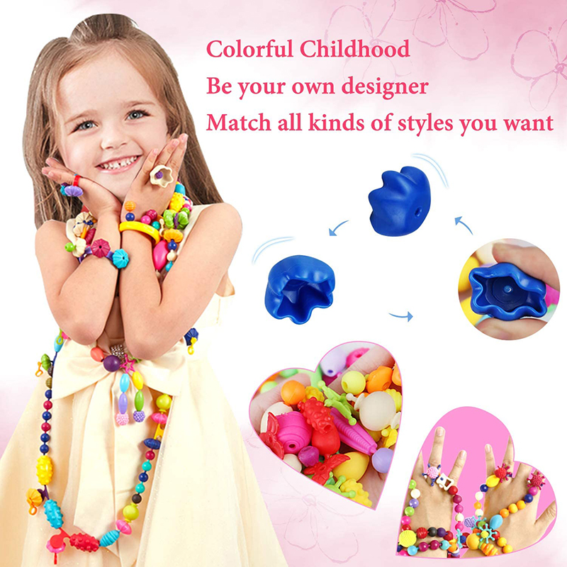 100 stks Pop Kralen Kinderen M - Jewelry Making 4 Year Old recensie en prijs