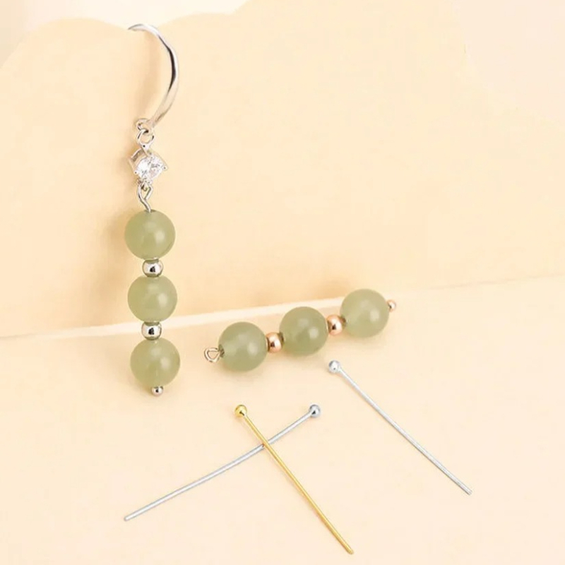 100 stuks roestvrijstalen koge - Jewelry Making Gold Wire recensie en prijs