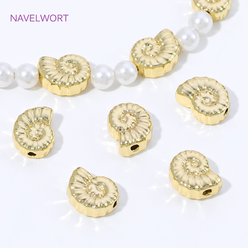 14K verguld messing schelpvorm - Jewelry Making Items recensie en prijs