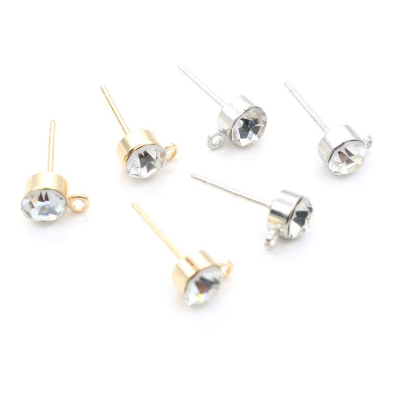 50 stuks Stud Oorbellen Pins m - Jewelry Making Metal Supplies recensie en prijs