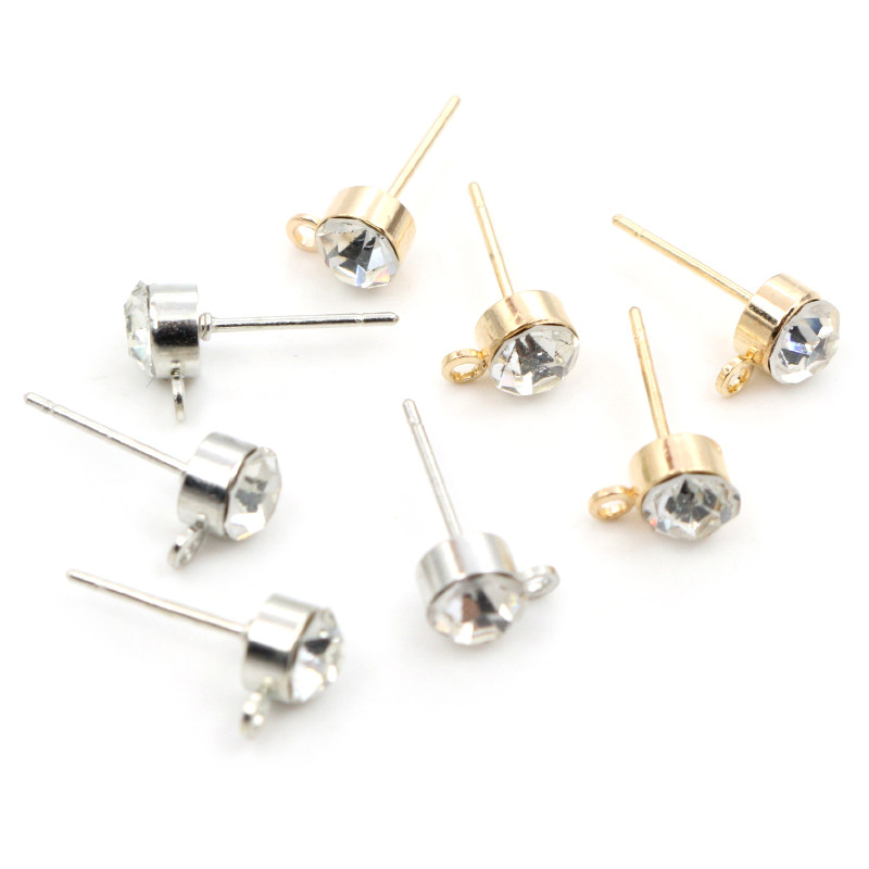 50 stuks Stud Oorbellen Pins m - Jewelry Making Metal Supplies recensie en prijs