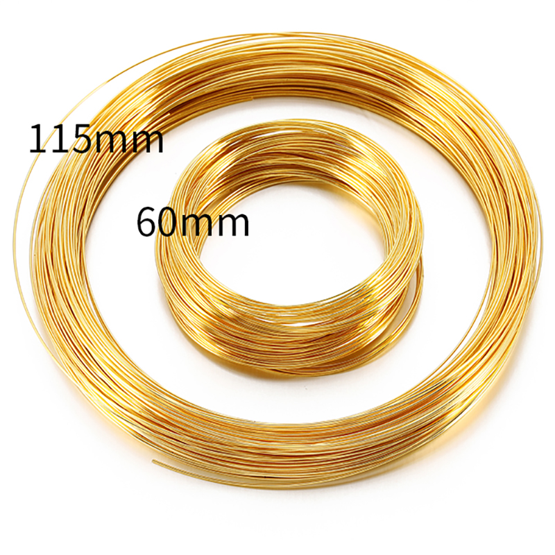 100 Loops Goud Staal Kleur Mem - Jewelry Making Gold Wire recensie en prijs